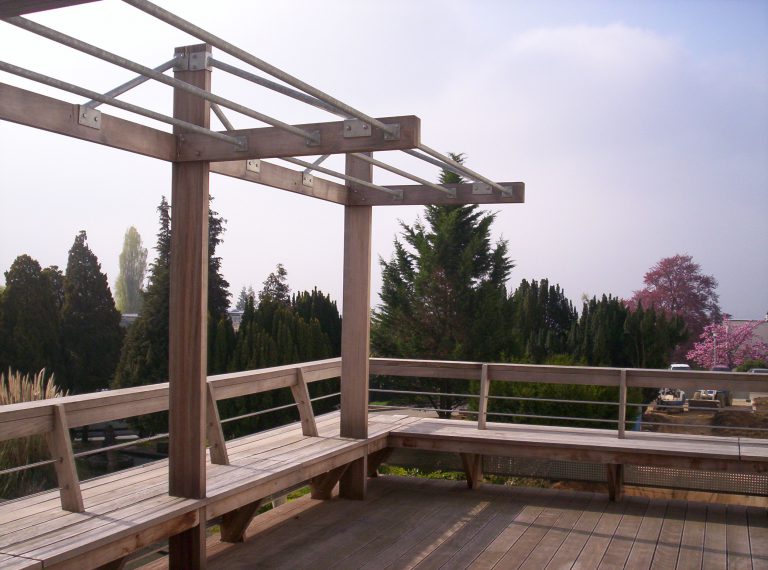 Pergola en bois