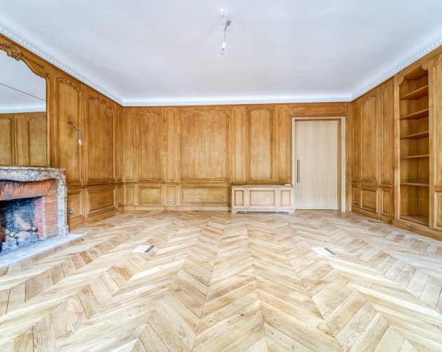 Intérieur parquet et boiserie bureaux paris