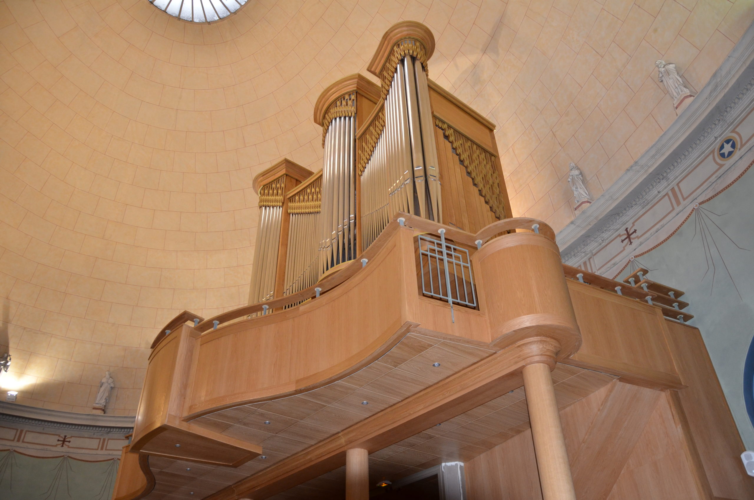 tribune d'un orgue